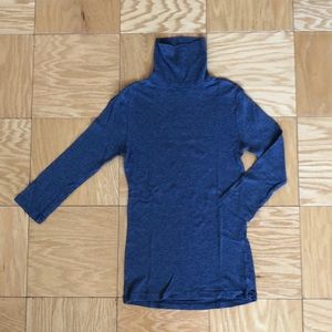 Soft grey turtleneck